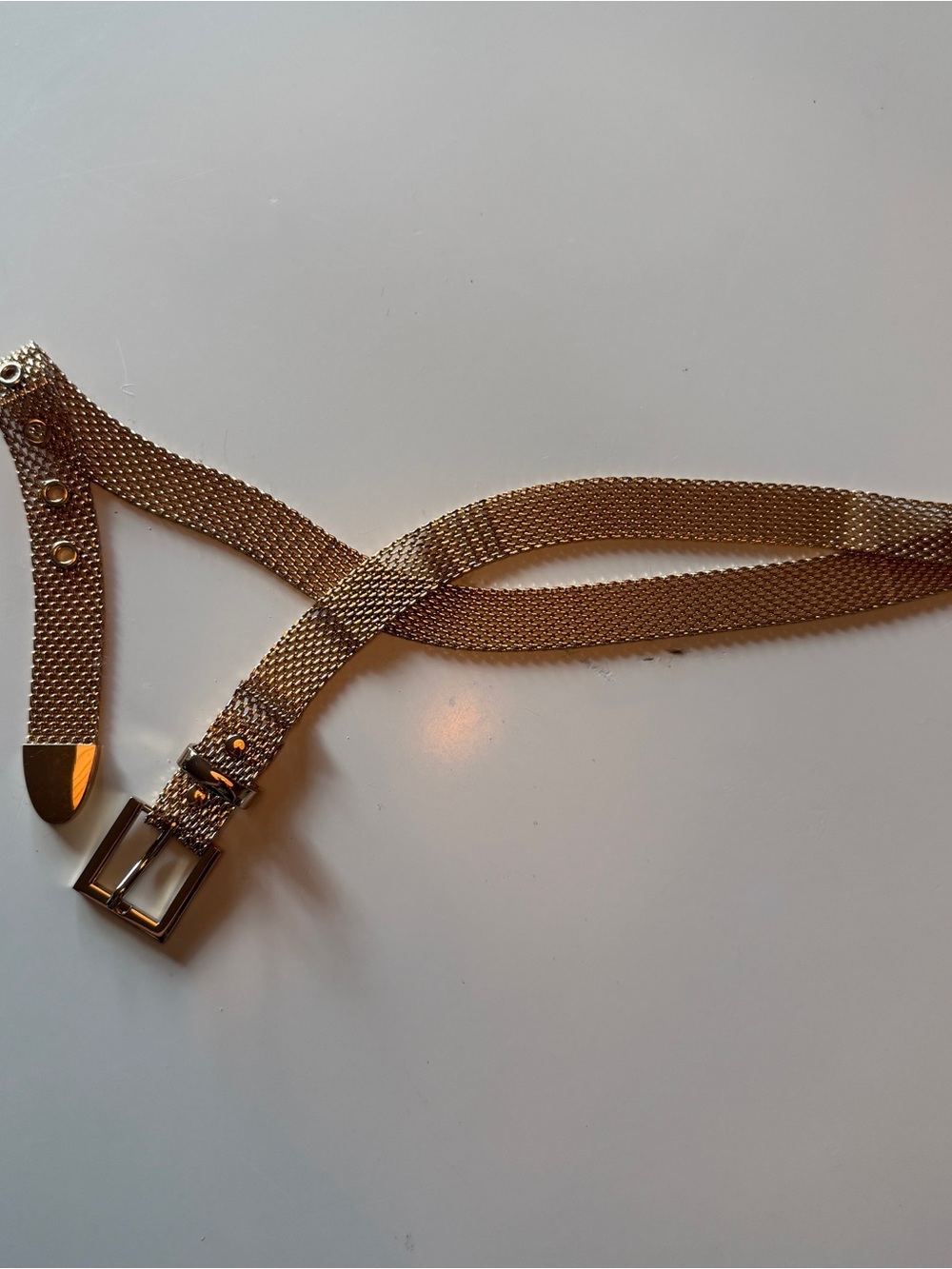 H&M Gold Mesh Chain Belt